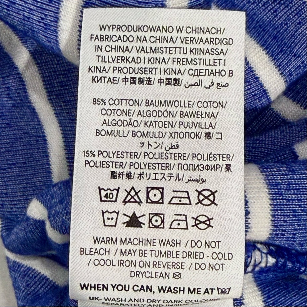 New Mini Boden Toweling Throw Boys 5-6 Y Girls Striped Hooded Beach Cover Shirt - Picture 4 of 4